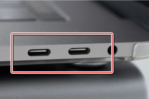 USB Type-Cのポートを表す画像