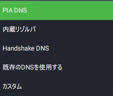 DNSの選択を表す画像